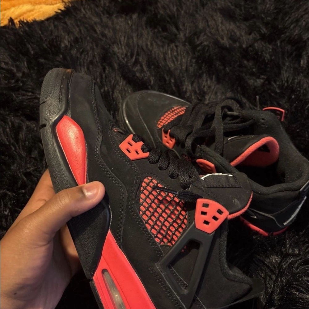 Jordan Sneakers - Black and Red